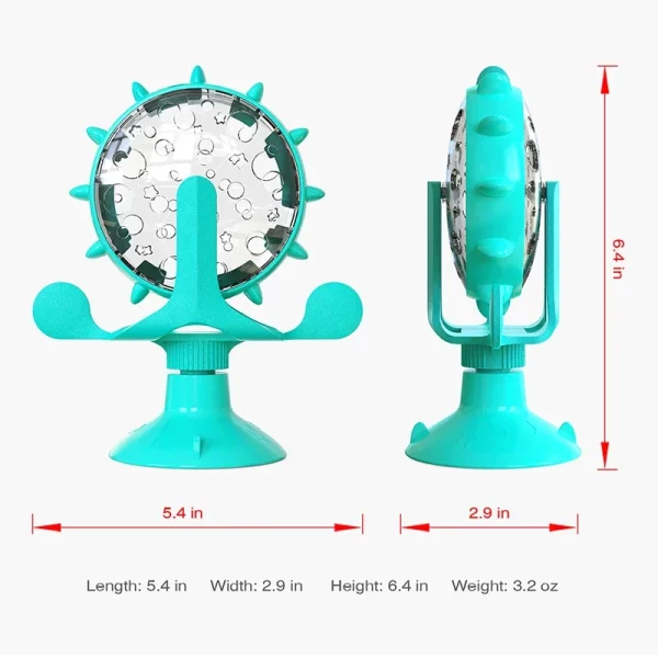 Roue en bois pour Exercice Chat Silencieuse